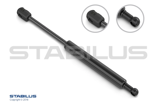 Amortecedor de tampa de porta-malas (de 3ª/5ª porta traseira) Audi 80  8C2 ao melhor preço