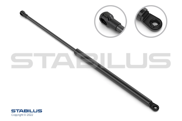 Amortecedor de tampa de porta-malas (de 3ª/5ª porta traseira) 430719327205 Magneti Marelli