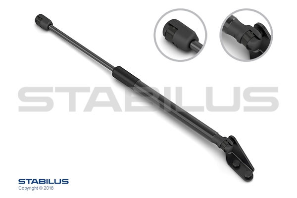 Amortecedor de tampa de porta-malas (de 3ª/5ª porta traseira) 430719153900 Magneti Marelli