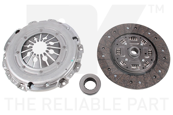 Kit de embraiagem (3 peças) Audi A6 4F2