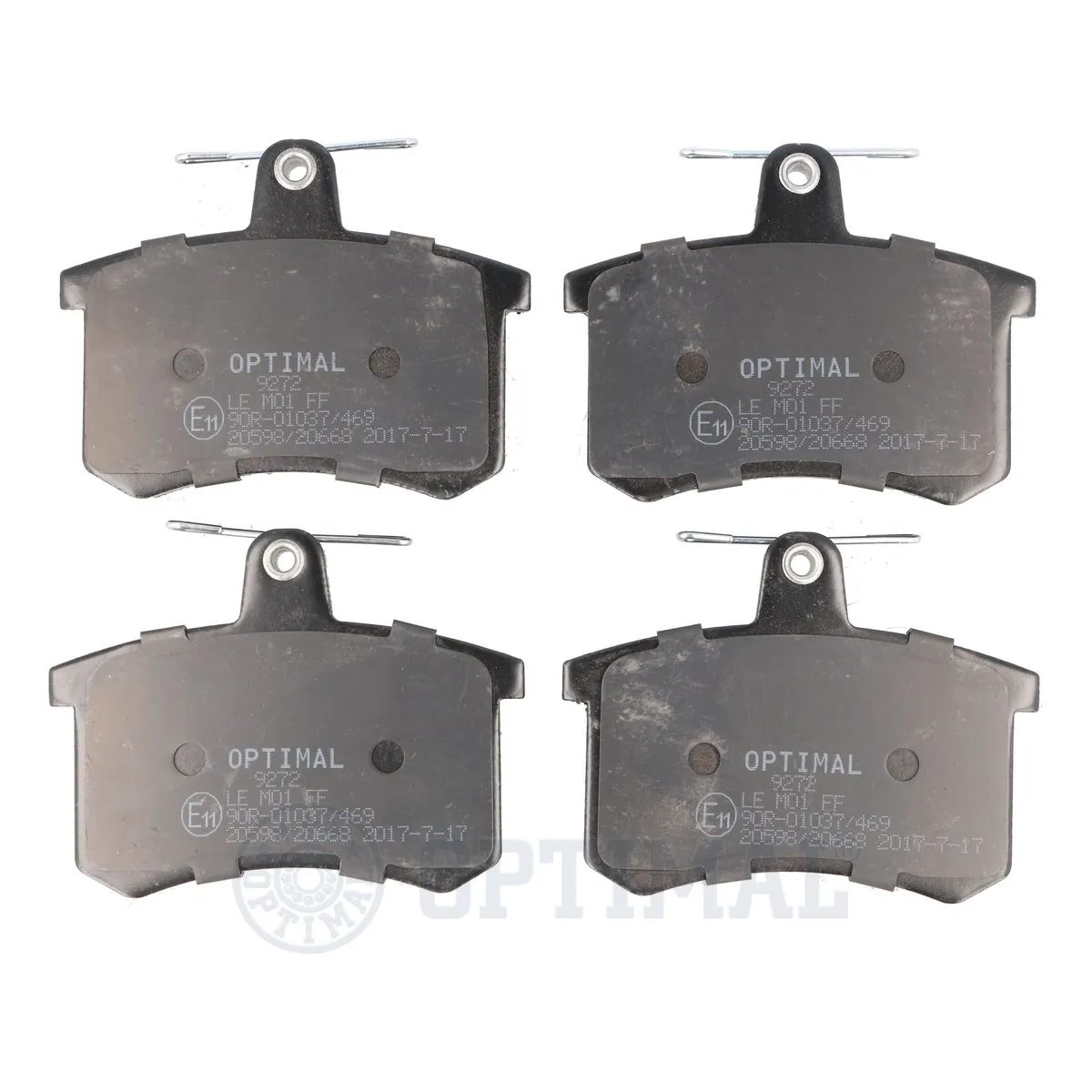 Sapatas do freio traseiras de disco para Audi 100 4A2