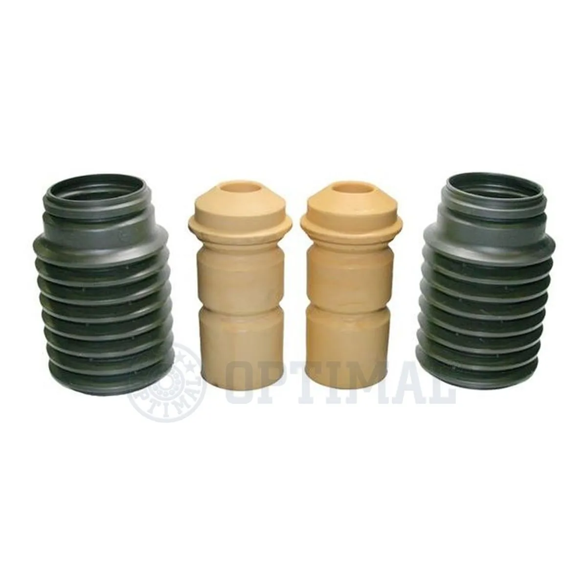  Pára-choque (grade de proteção) de amortecedor traseiro + bota de proteção Nissan Sunny III sedan (N14) (1990 - 1995) III