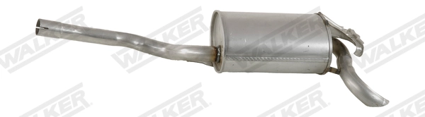 Silenciador, parte traseira para Mercedes E  W124