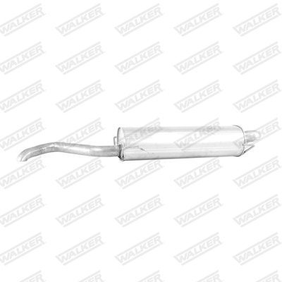 Silenciador, parte traseira 1366028080 Fiat/Alfa/Lancia