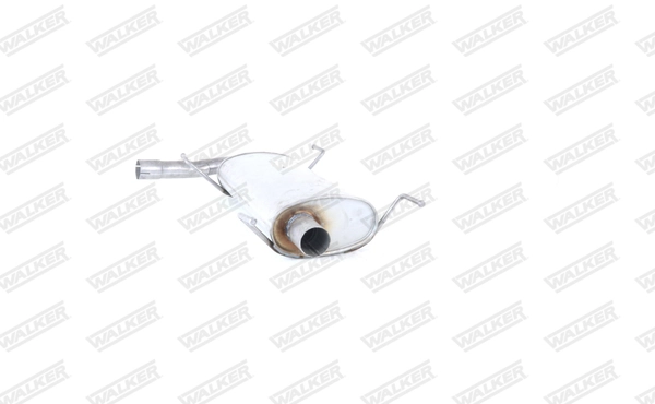 Silenciador, parte traseira 1357907080 Fiat/Alfa/Lancia