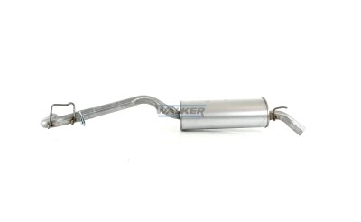  Silenciador, parte traseira Renault Clio I hatchback (BC57, 5357) (1990 - 1998) I