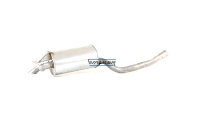 Silenciador, parte traseira Mercedes E sedan (W124) (1993 - 1995) 
