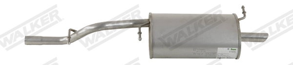 Silenciador, parte traseira Ford Ka  RBT