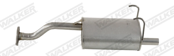 Silenciador, parte traseira Honda Civic VI EJ9, EK1