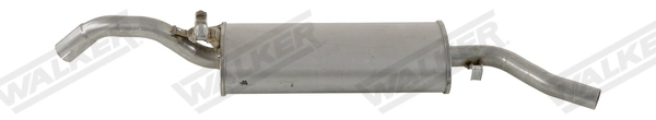 Silenciador, parte traseira Volkswagen Jetta II 19E, 1G2, 165, 167