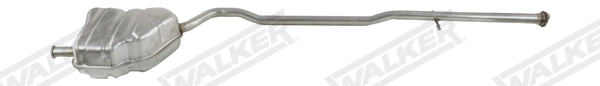  Silenciador, parte traseira Mini Cooper hatchback (R50, R53) (2001 - 2006) 