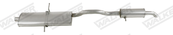 Silenciador, parte traseira para Chrysler Voyager RG, RS
