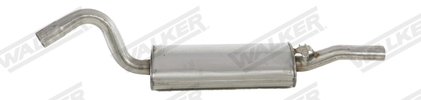 Silenciador, parte traseira Audi 80 B3 89, 89Q, 8A