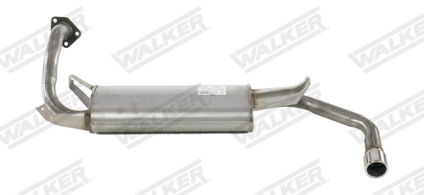 Silenciador, parte traseira Nissan Sunny III N14