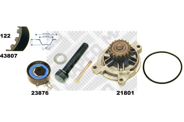 Correia do mecanismo de distribuição de gás, kit LUK 530017330 preço, a partir de 160,43 USD