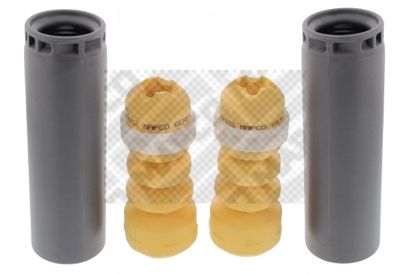 Pára-choque (grade de proteção) de amortecedor traseiro + bota de proteção para Audi Q2  GAB, GAG