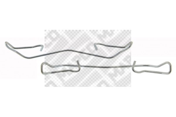  Kit de molas de fixação de sapatas de disco dianteiras Renault Scenic III monovolume (JZ0, JZ1) (2009 - 2016) III