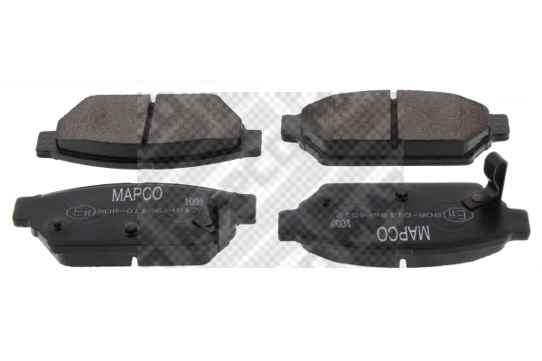 Sapatas do freio traseiras de disco Mitsubishi Lancer 3 C1A,C6A