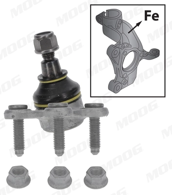 Suporte de esfera inferior esquerdo Moog VOBJ1860 preço, a partir de 25,23 USD