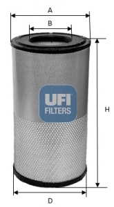 Filtro de ar Isuzu 6001856100