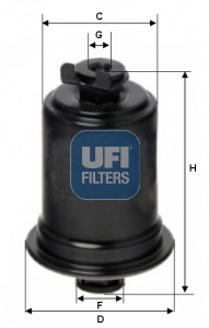 Filtro de combustível Hyundai/Kia 3191133300 preço, a partir de 11,81 USD