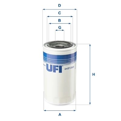 Filtro de combustível Case 0000180873