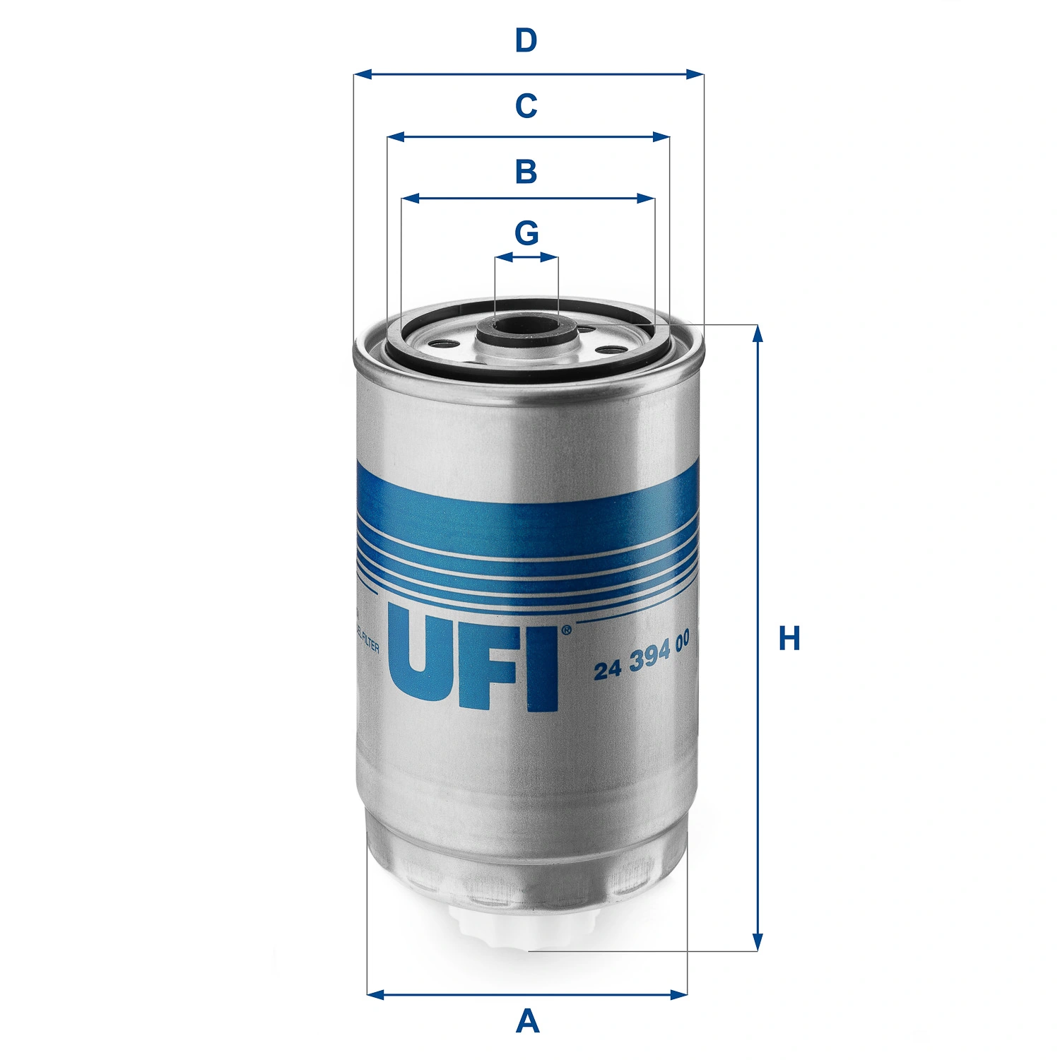 Filtro de combustível FF5135 Dongfeng