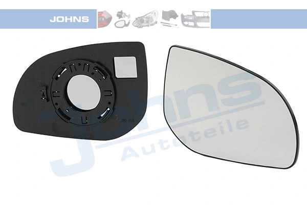 Elemento espelhado do espelho de retrovisão direito Chrysler 876211J000