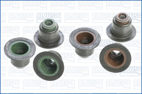 Vedação de válvula (coletor de óleo), admissão/escape, kit para um motor Ford BE8Z6571C