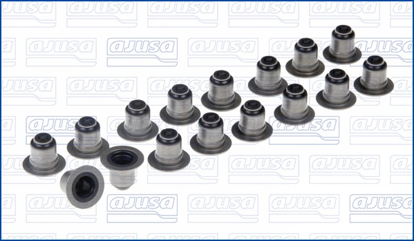 Vedação de válvula (coletor de óleo), admissão/escape, kit para um motor Ajusa 57036600 preço, a partir de 33,98 USD
