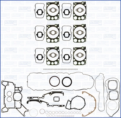 Kit de vedantes de motor completo para Mercedes Benz Truck TRUCK ACTROS 