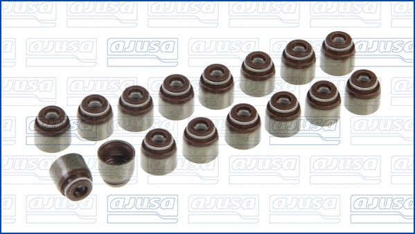 Vedação de válvula (coletor de óleo), admissão/escape, kit para um motor Ajusa 57017900 preço, a partir de 26,97 USD