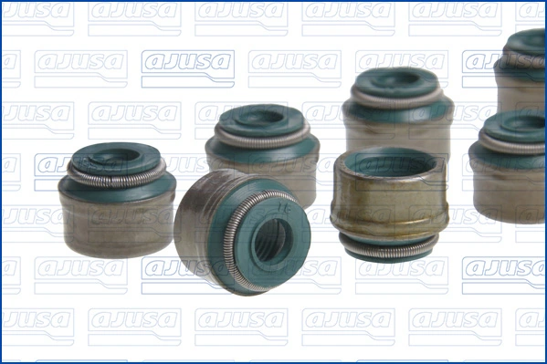 57042000 Ajusa Vedação de válvula (coletor de óleo), admissão/escape, kit para um motor