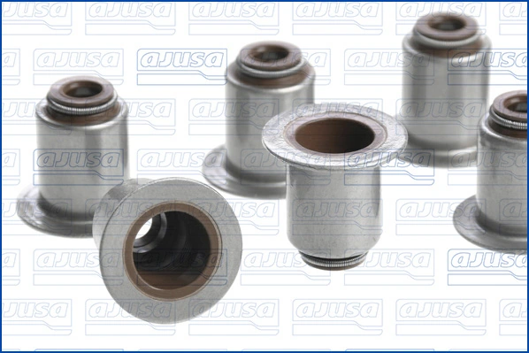 57053100 Ajusa Vedação de válvula (coletor de óleo), admissão/escape, kit para um motor