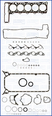  Kit de vedantes de motor completo Mercedes C 190 sedan (W201) (1982 - 1993) 190
