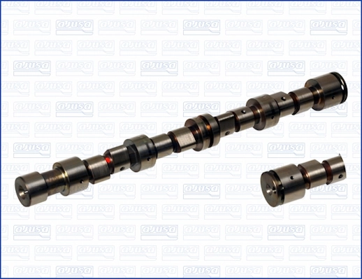 Árvore distribuidora de motor para Opel Astra F 51, 52, F35, M35