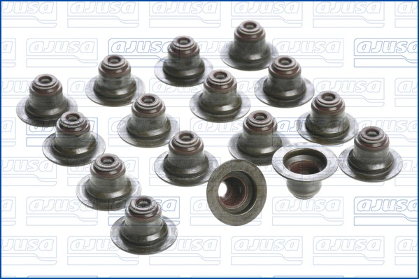 Vedação de válvula (coletor de óleo), admissão/escape, kit para um motor Ajusa 57051600 preço, a partir de 56,79 USD