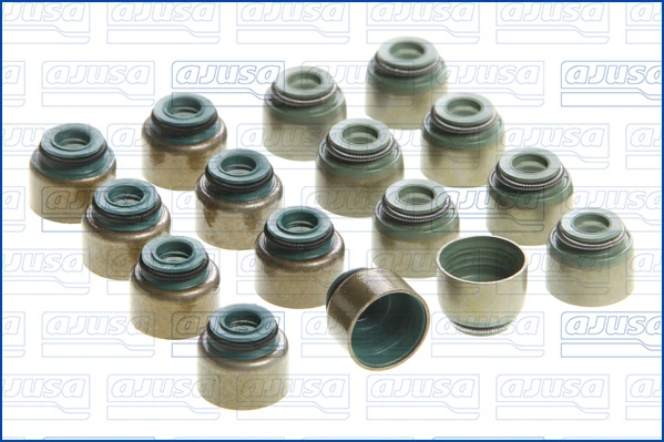 Vedação de válvula (coletor de óleo), admissão/escape, kit para um motor Ajusa 57030200 preço, a partir de 24,54 USD