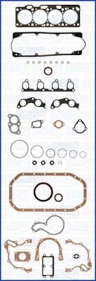 Kit de vedantes de motor completo para Volkswagen Polo II 86C