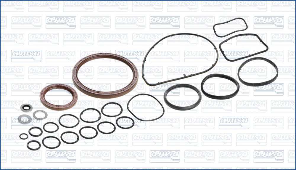 Compre 54156800 Ajusa Kit inferior de vedantes de motor