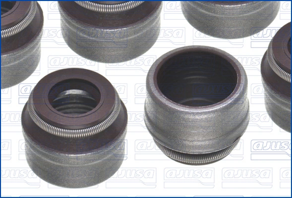 Compre 57013400 Ajusa Vedação de válvula (coletor de óleo), admissão/escape, kit para um motor