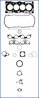 Kit de vedantes de motor completo para Renault Koleos HY0