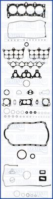 Kit de vedantes de motor completo Honda Accord III CA4, CA5 ao melhor preço