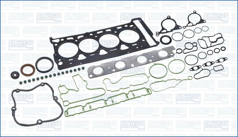 Compre 50289600 Ajusa Kit de vedantes de motor completo