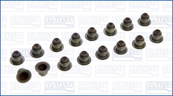 Vedação de válvula (coletor de óleo), admissão/escape, kit para um motor Ajusa 57046900 preço, a partir de 28,98 USD