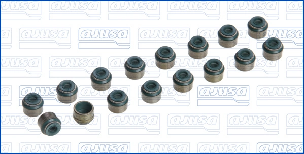 Vedação de válvula (coletor de óleo), admissão/escape, kit para um motor Ajusa 57042000 preço, a partir de 48,30 USD