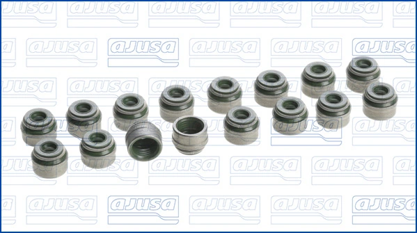 Vedação de válvula (coletor de óleo), admissão/escape, kit para um motor Ajusa 57049900 preço, a partir de 40,33 USD