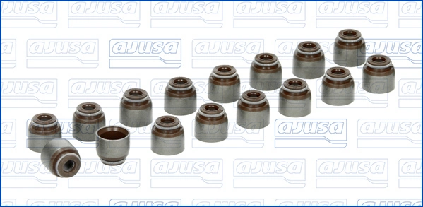 Vedação de válvula (coletor de óleo), admissão/escape, kit para um motor Ajusa 57024800 preço, a partir de 34,58 USD