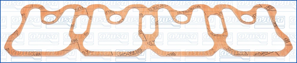11074800 Ajusa Vedante de tampa de válvulas de motor