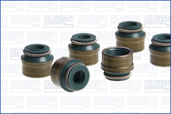 57023300 Ajusa Vedação de válvula (coletor de óleo), admissão/escape, kit para um motor